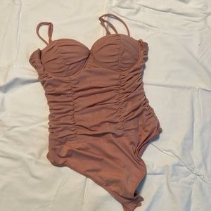 Lulus Pink bodysuit